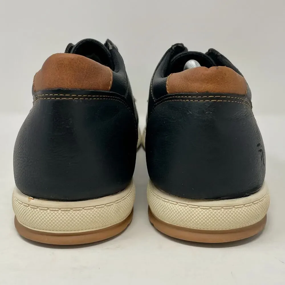 Levi's Black Faux Leather Comfort Low Sneakers Mens Size 13